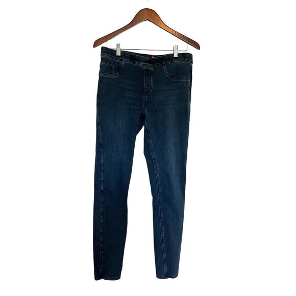 SPANX Denim - Spanx Jeans Jegging VGUC, Women's L Pull-On Elastic‎ Wasit Shapewear Slimming
